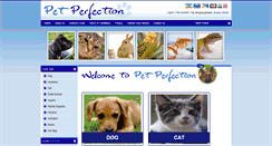 Desktop Screenshot of petperfection.net